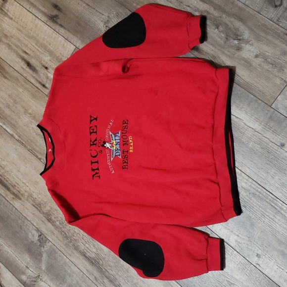 Disney Sweaters - Vintage Mickey mouse Co.Denim 90s  sweatshirt